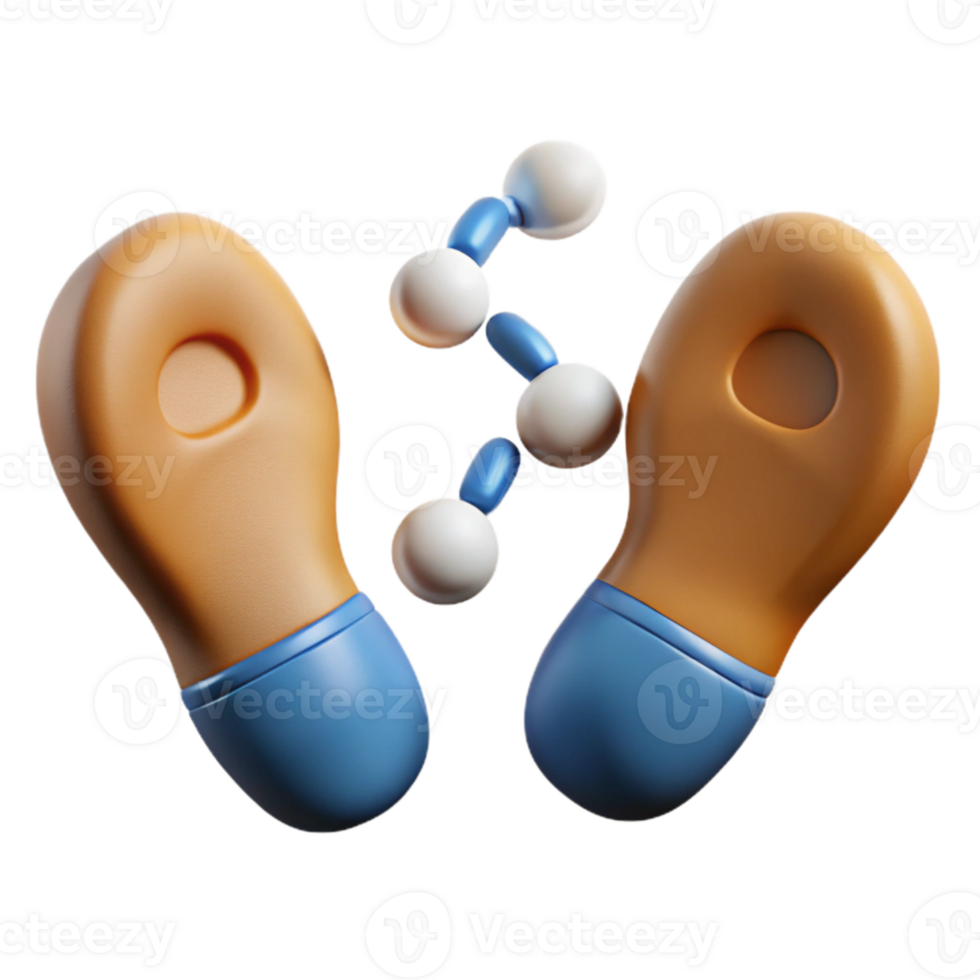 beautiful creative Diverging Footprints Separate Journeys Transparent professional png