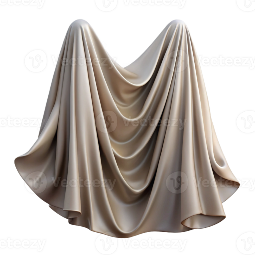 extraordinary creative Fine Gossamer Drape Isolated with Shadow png