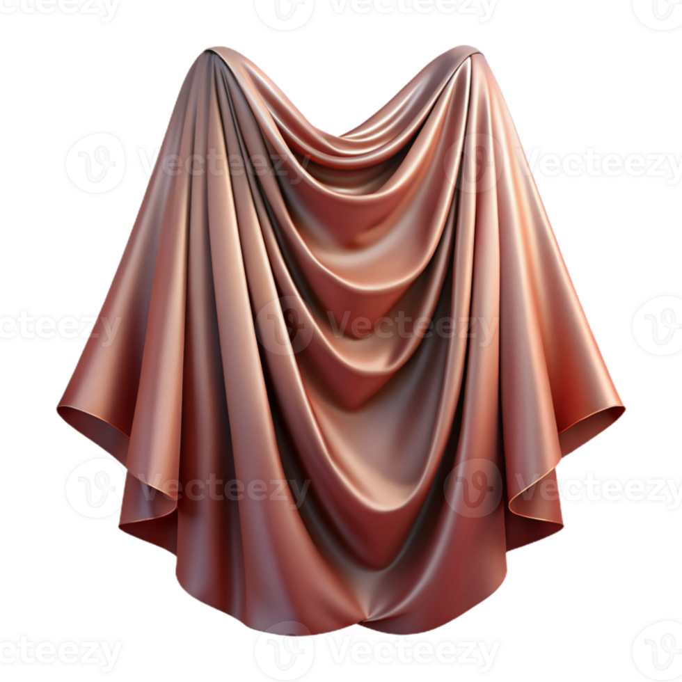 wonderful artistic Fine Gossamer Drape Isolated with Shadow high resolution png