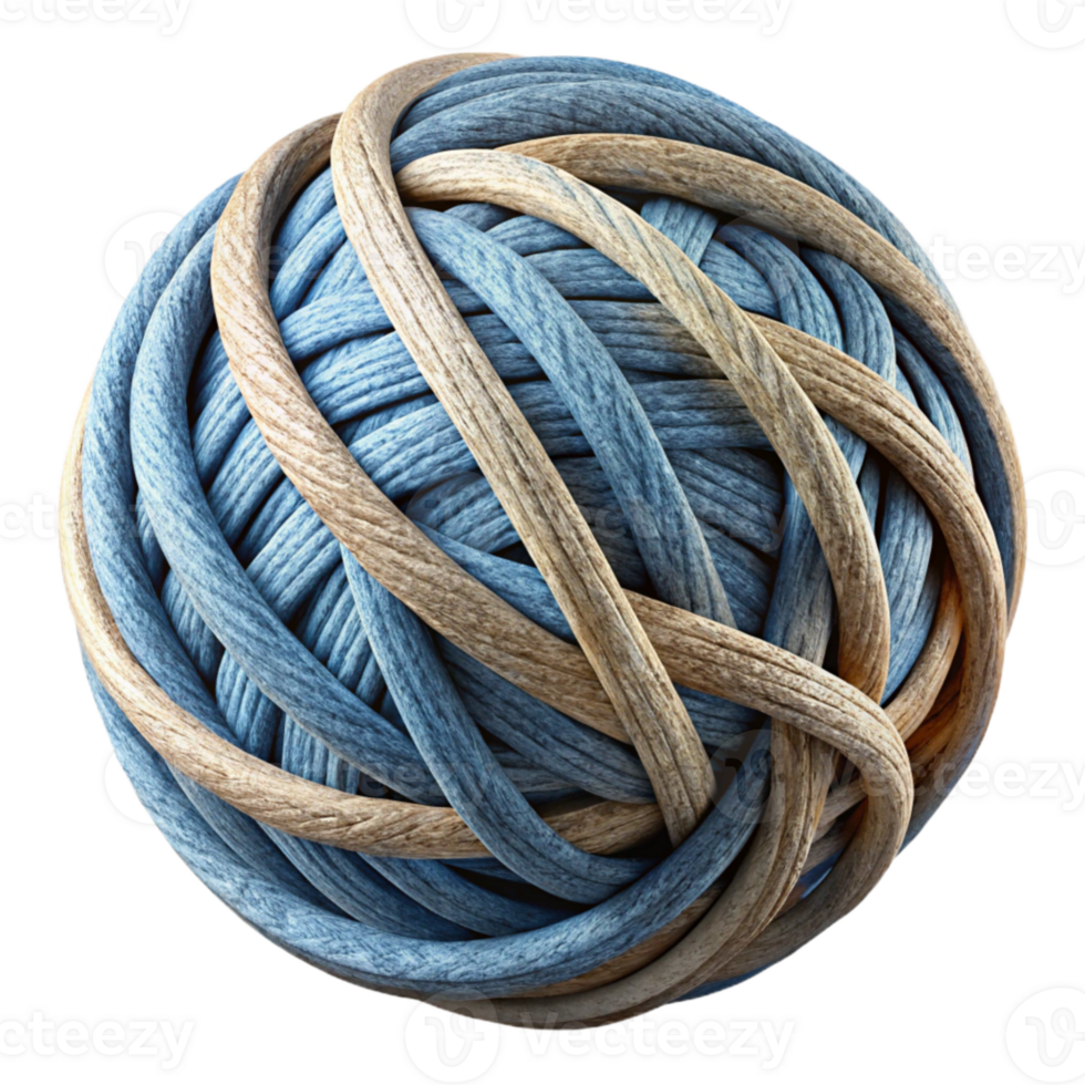impressive creative Fine Threads Interwoven Isolated Transparent Background exclusive png