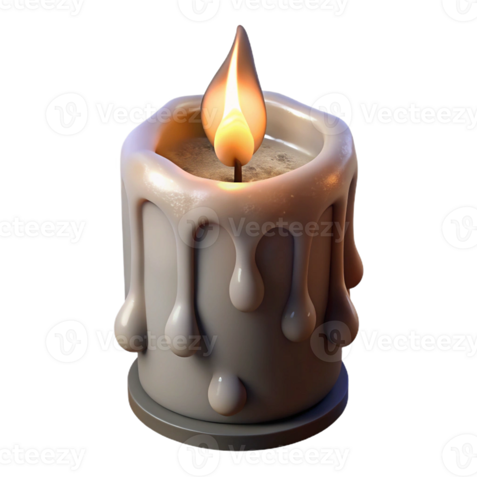 magnificent minimalist Flickering Candle Shadows Isolated on Black Background high quality png