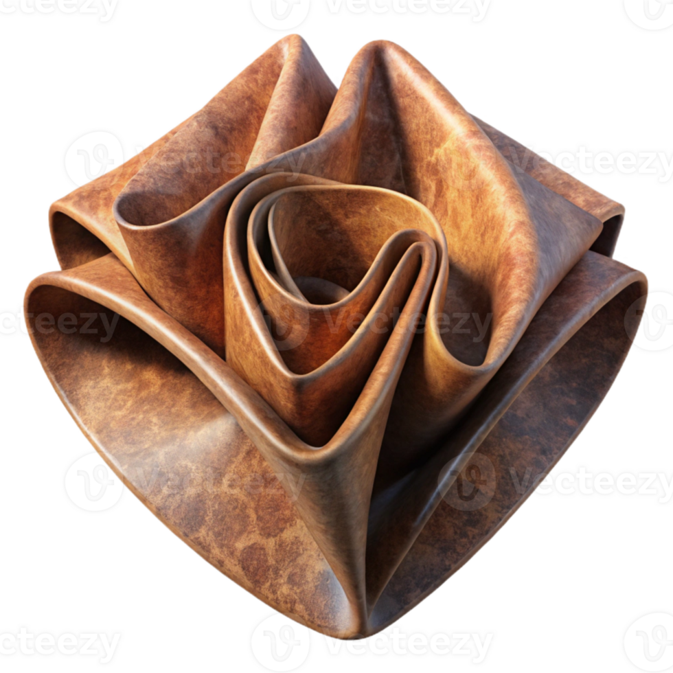 stunning classic Folded Fabric Effect with Depth Illusion Cutout high resolution png