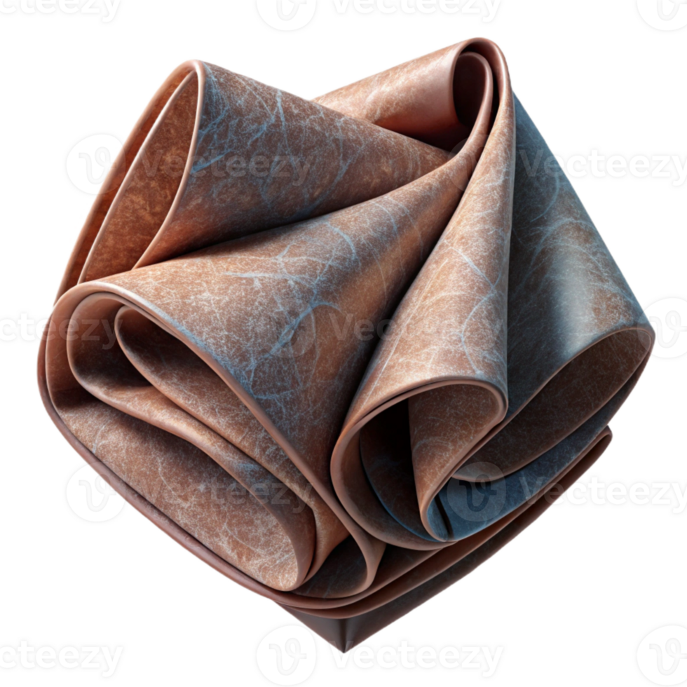 extraordinary vintage Folded Fabric Effect with Depth Illusion Cutout original png
