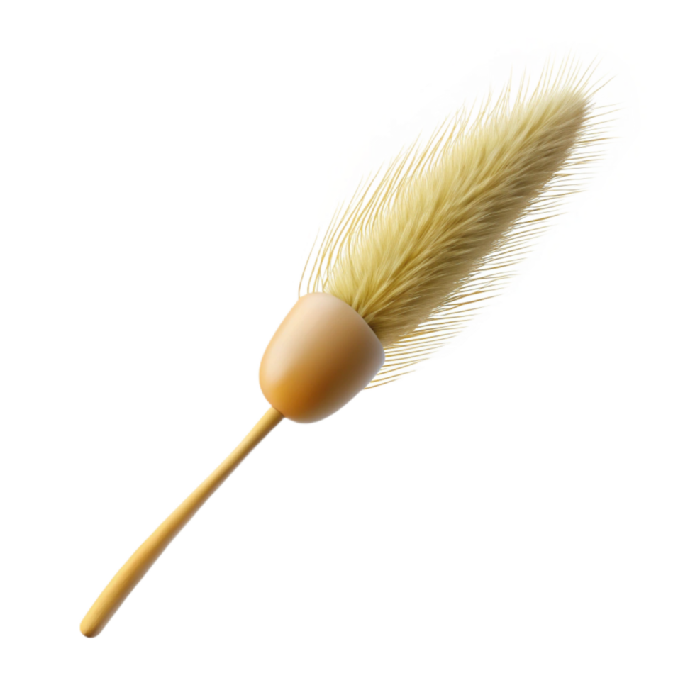 stunning rustic Gently Swaying Reed Isolated on Transparent Background premium png