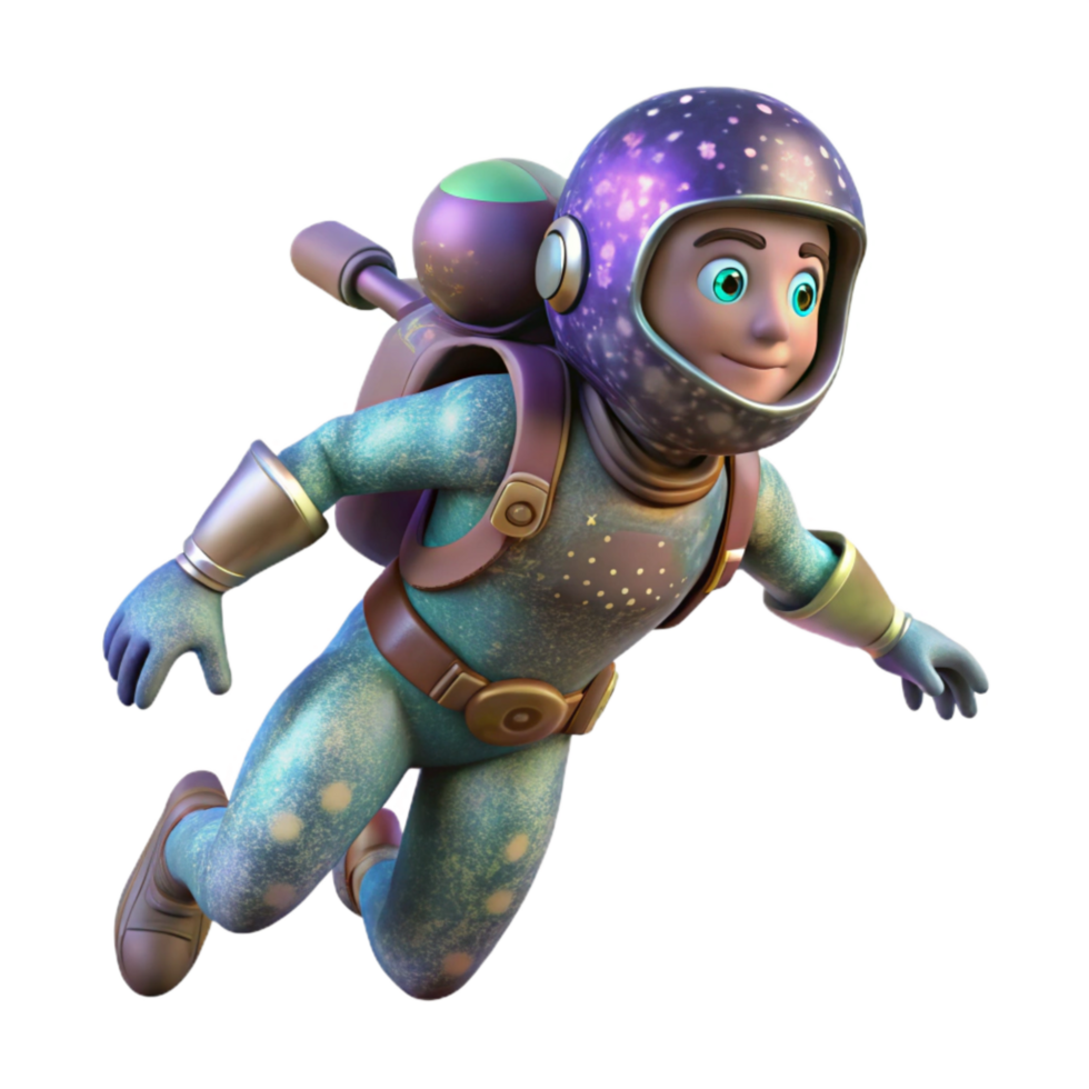 magnificent rustic Nebula Nomad in Flight Transparent Background Cutout png