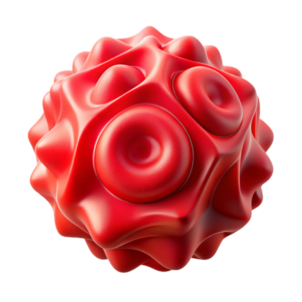 wonderful abstract Red Flux Formation Dynamic System Cutout authentic png