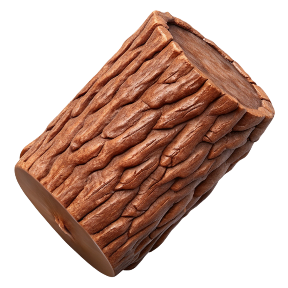 impressive rustic Rough Bark Texture Brown Cutout Element exclusive png