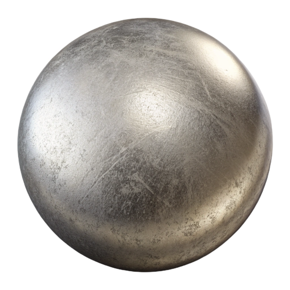 dramatic modern Scratched Metal Surface Texture Silver Isolated high quality png