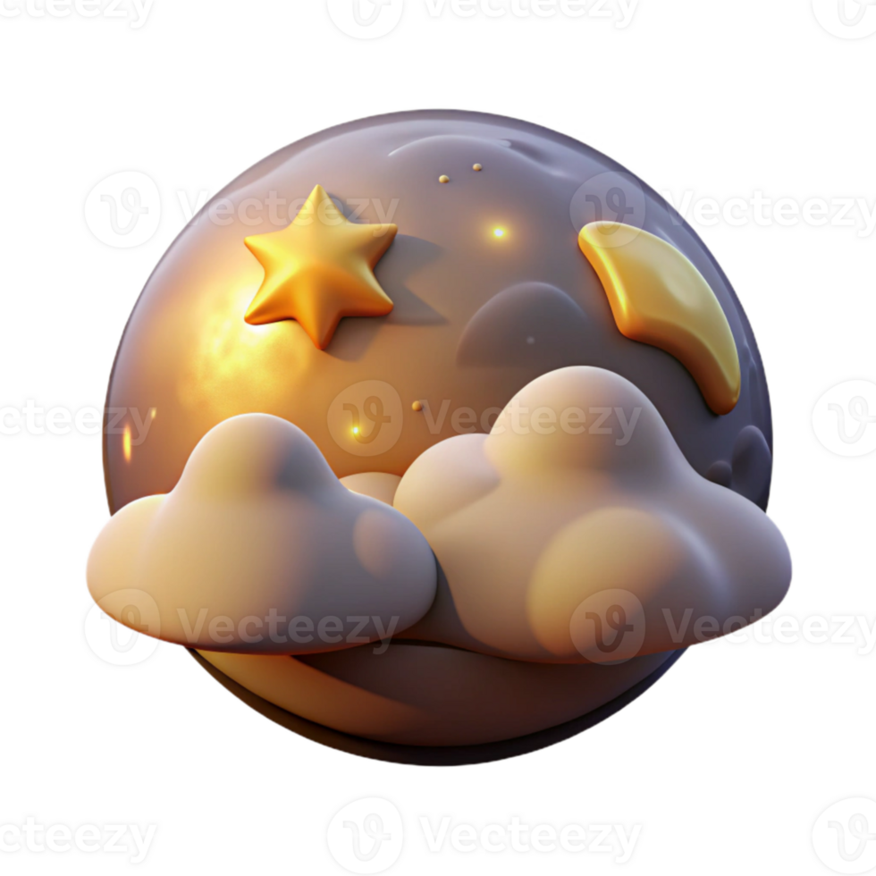 elegant minimalist Stellar Steppes Dawn Sky with Golden Light authentic png