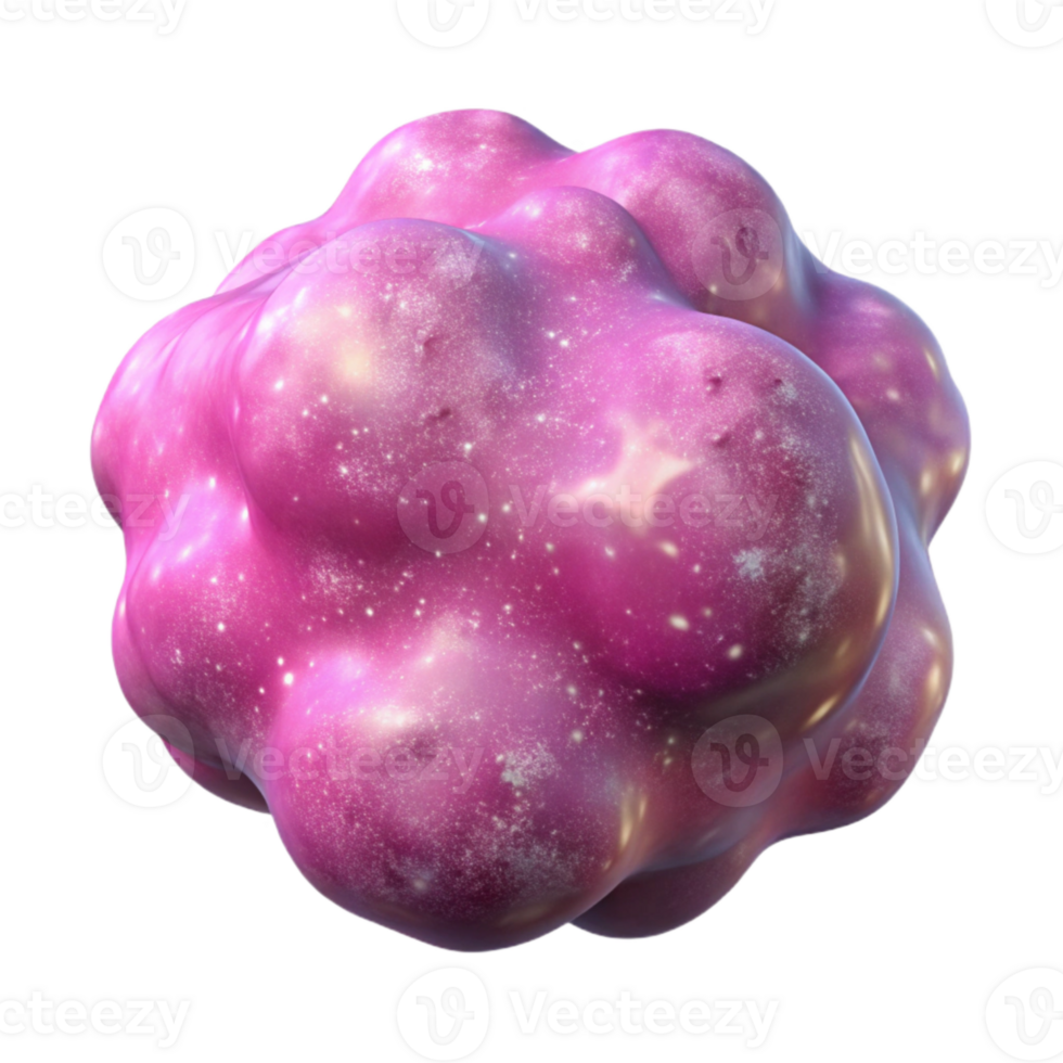 vibrant vintage Stellar Steppes Nebula Pink Hues Transparent Element premium png
