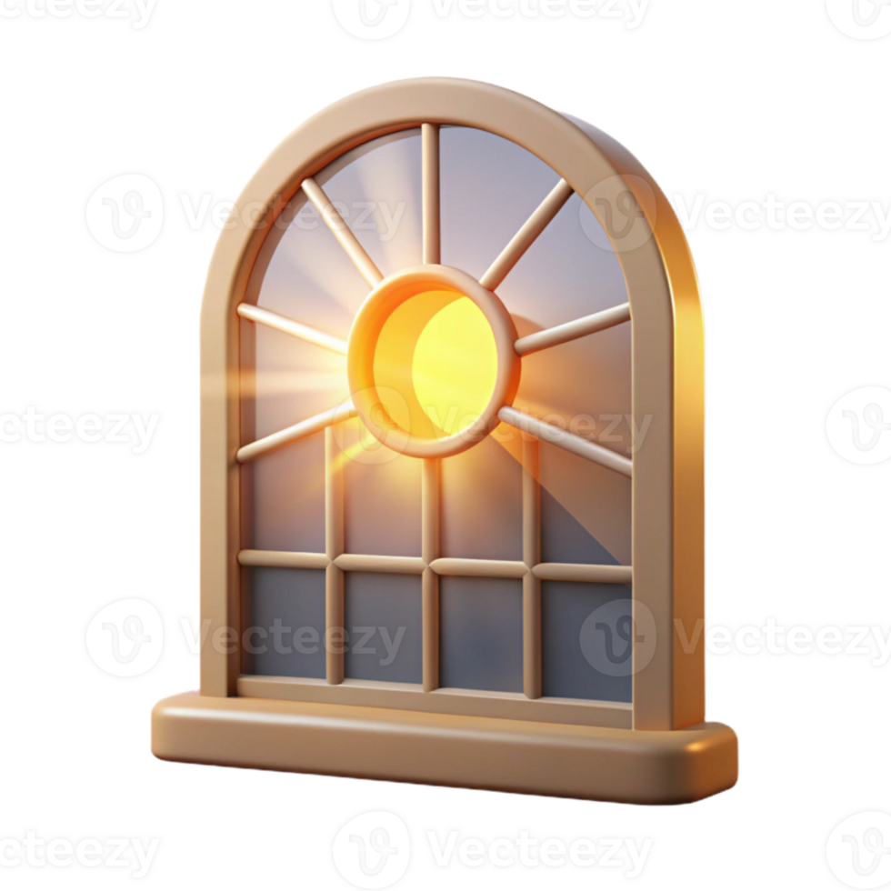 stunning artistic Sunlight Streaming Through Window Cutout original png