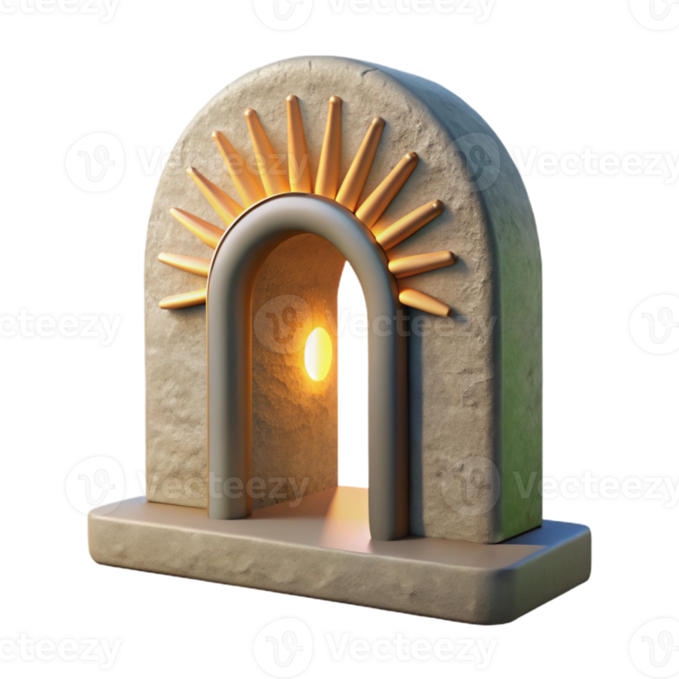 wonderful contemporary Sunlight Through Archway Cutout Isolated Element premium png
