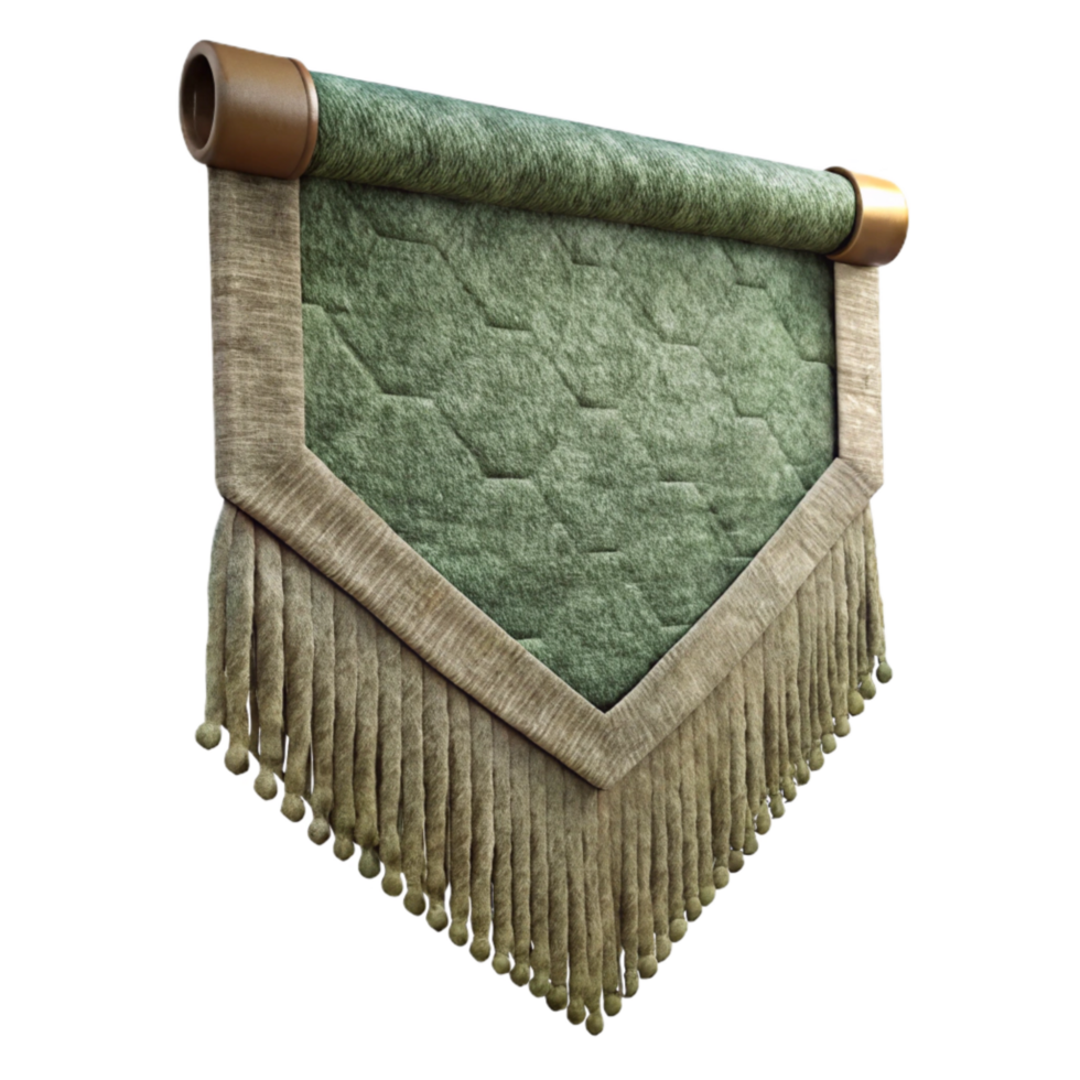 wonderful contemporary Terraverde Tapestry Edge Isolated on Transparent Background professional png