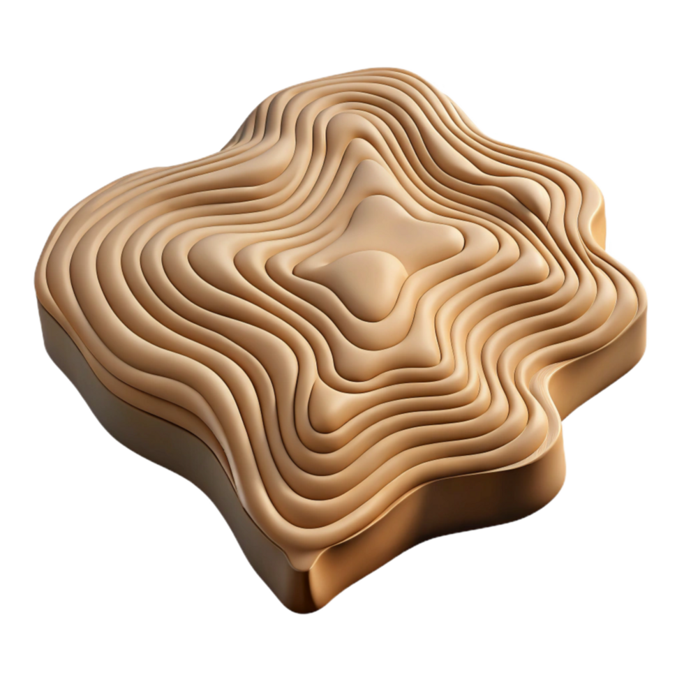 dramatic vintage Topographic Map with Contour Lines Isolated Cutout high quality png