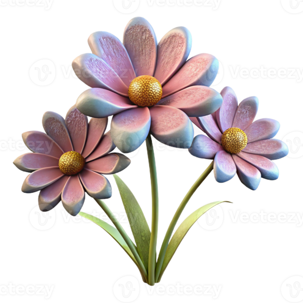 magnificent contemporary Twilight Meadow Flowers Isolated on Transparent Background original png