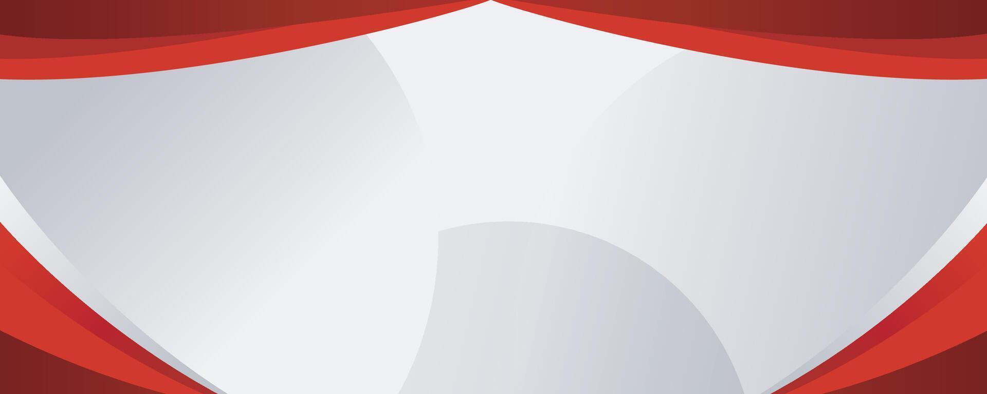 Red white abstract modern background vector