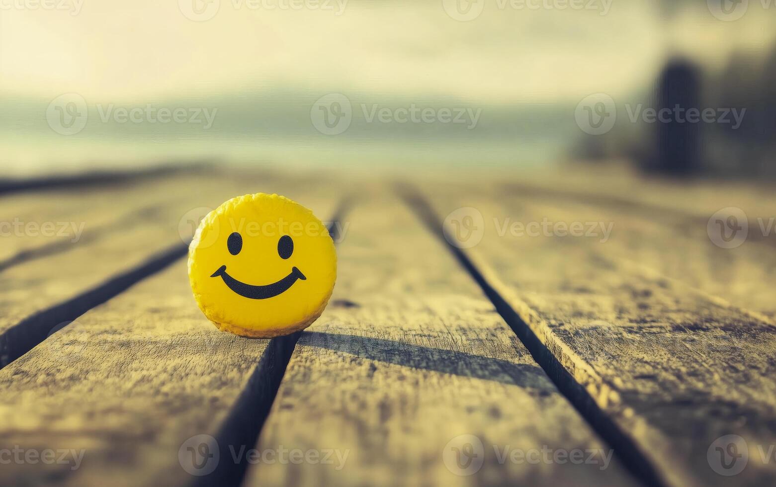 Positive thinking and mental health portrayed through smiling faces. World Mental Health Day. Good feedback rating and positive customer review. Happy face. photo