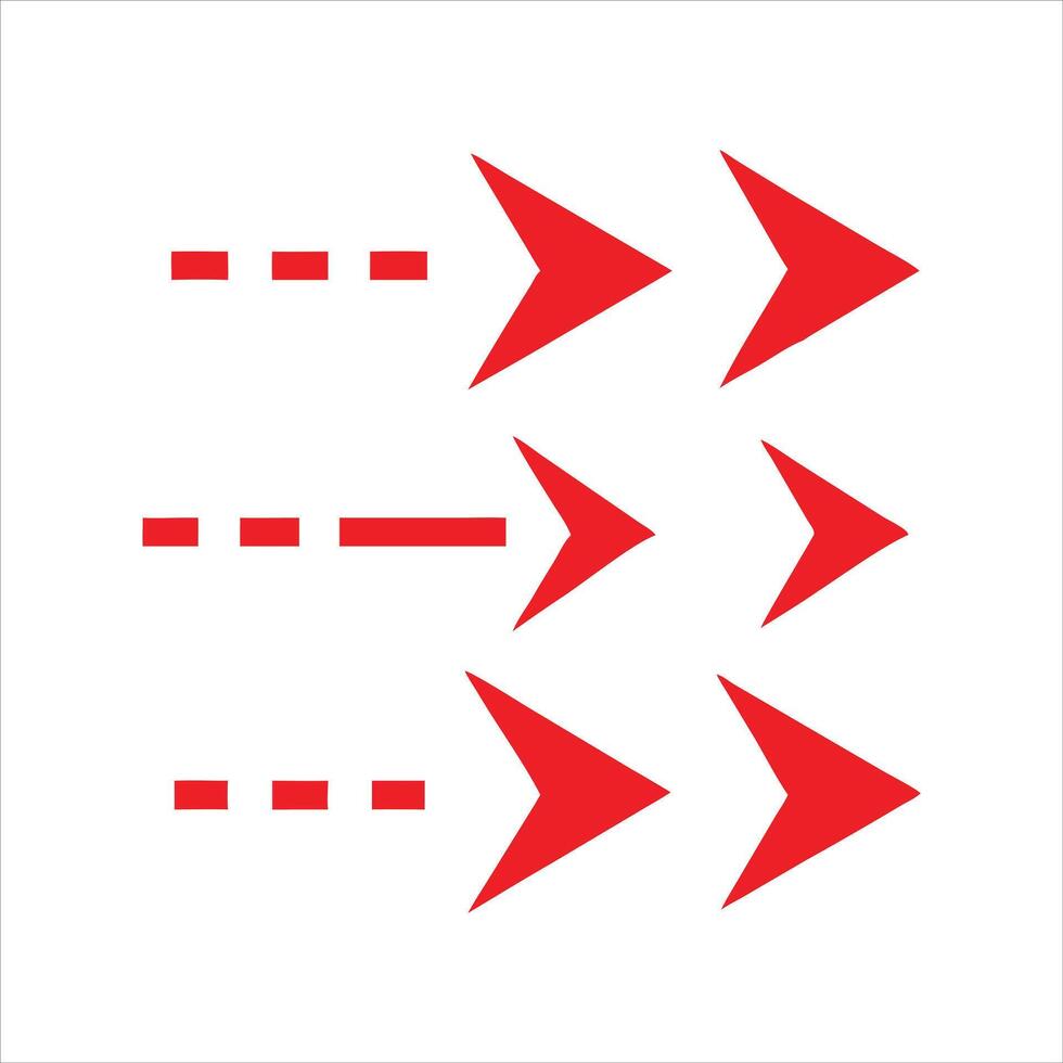 Arrows pointing in different directions vector