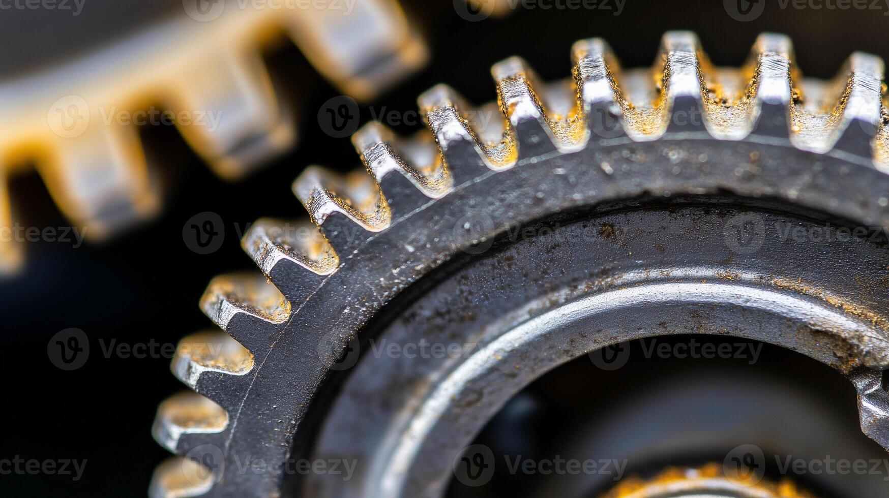 Rotating Gear System. A showcase of industrial innovation in motion. photo