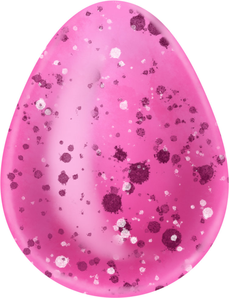 Pink Easter Egg png