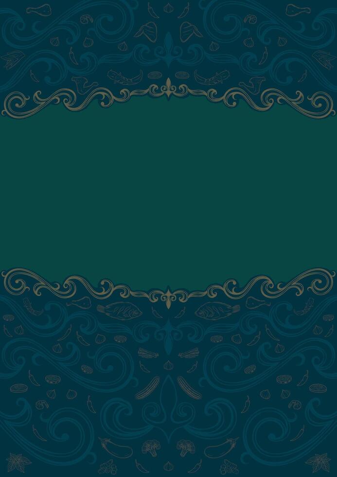 Menu Background Template for Restaurant vector