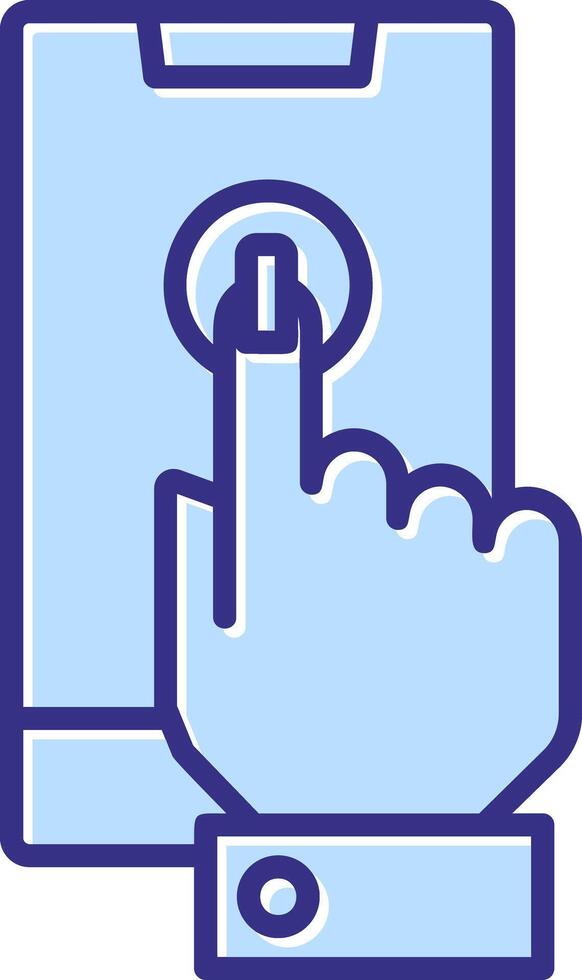 Touchscreen Icon Symbol Art vector