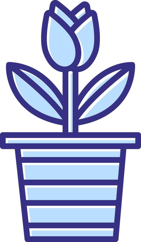 Tulip Icon Symbol Art vector