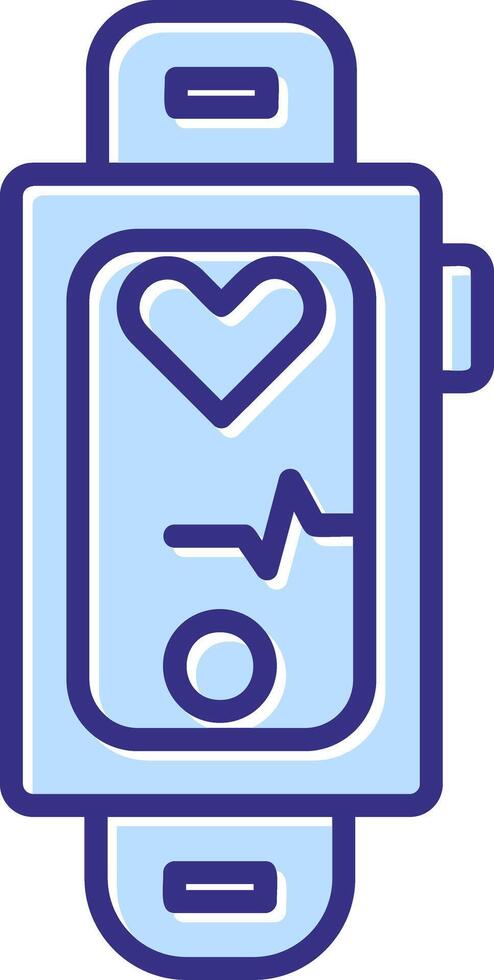 Smartband Icon Symbol Art vector