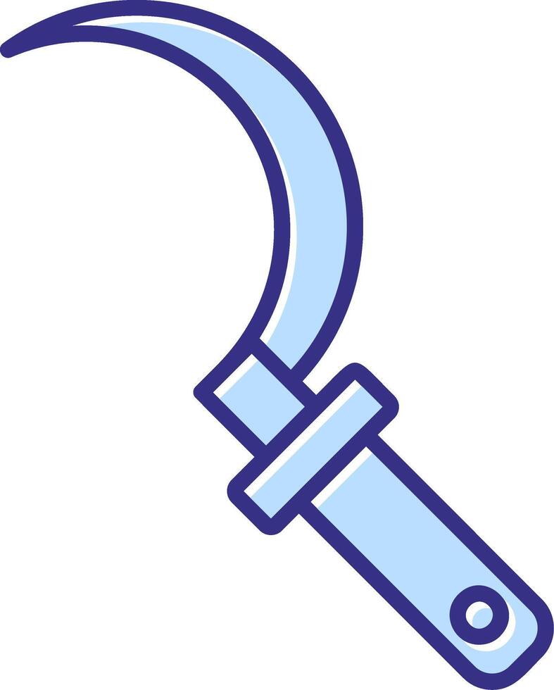Sickle Icon Symbol Art vector