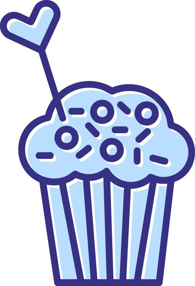 Muffin Icon Symbol Art vector