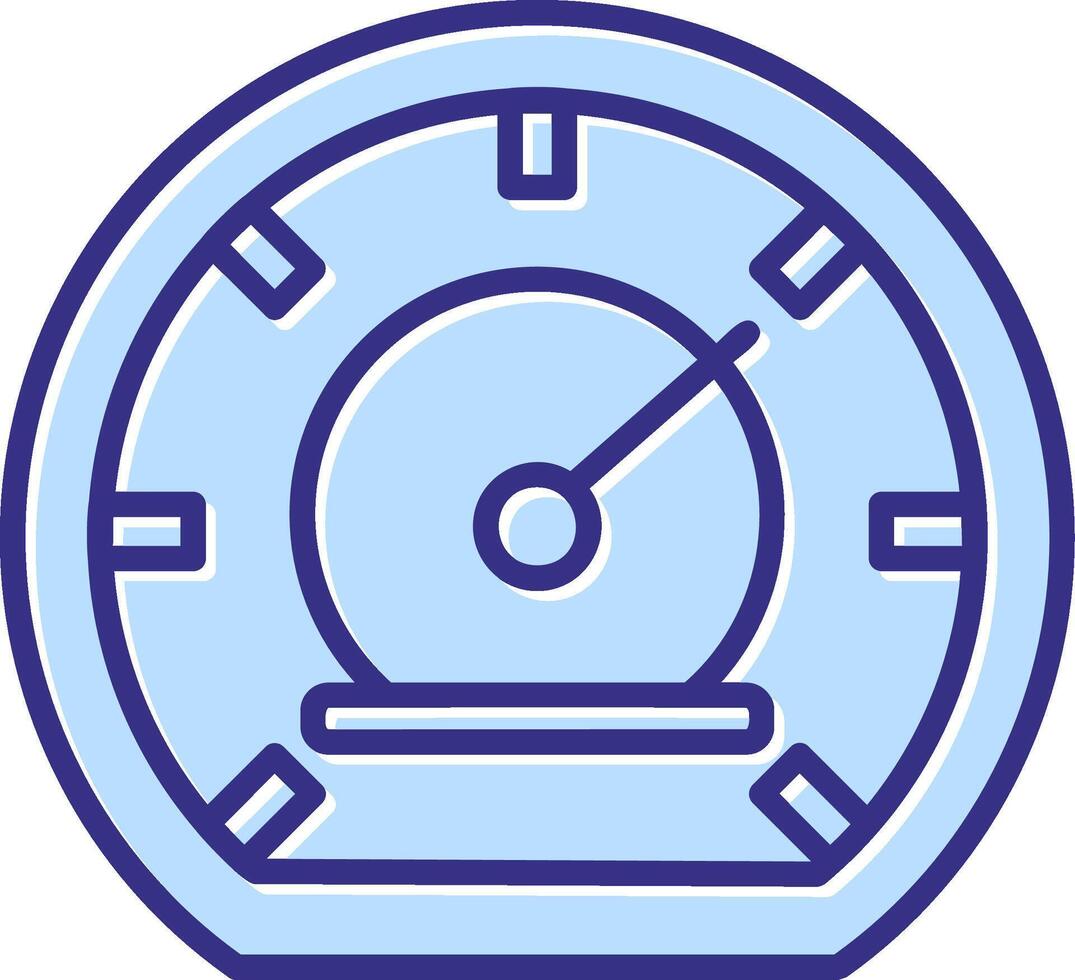 Speedometer Icon Symbol Art vector