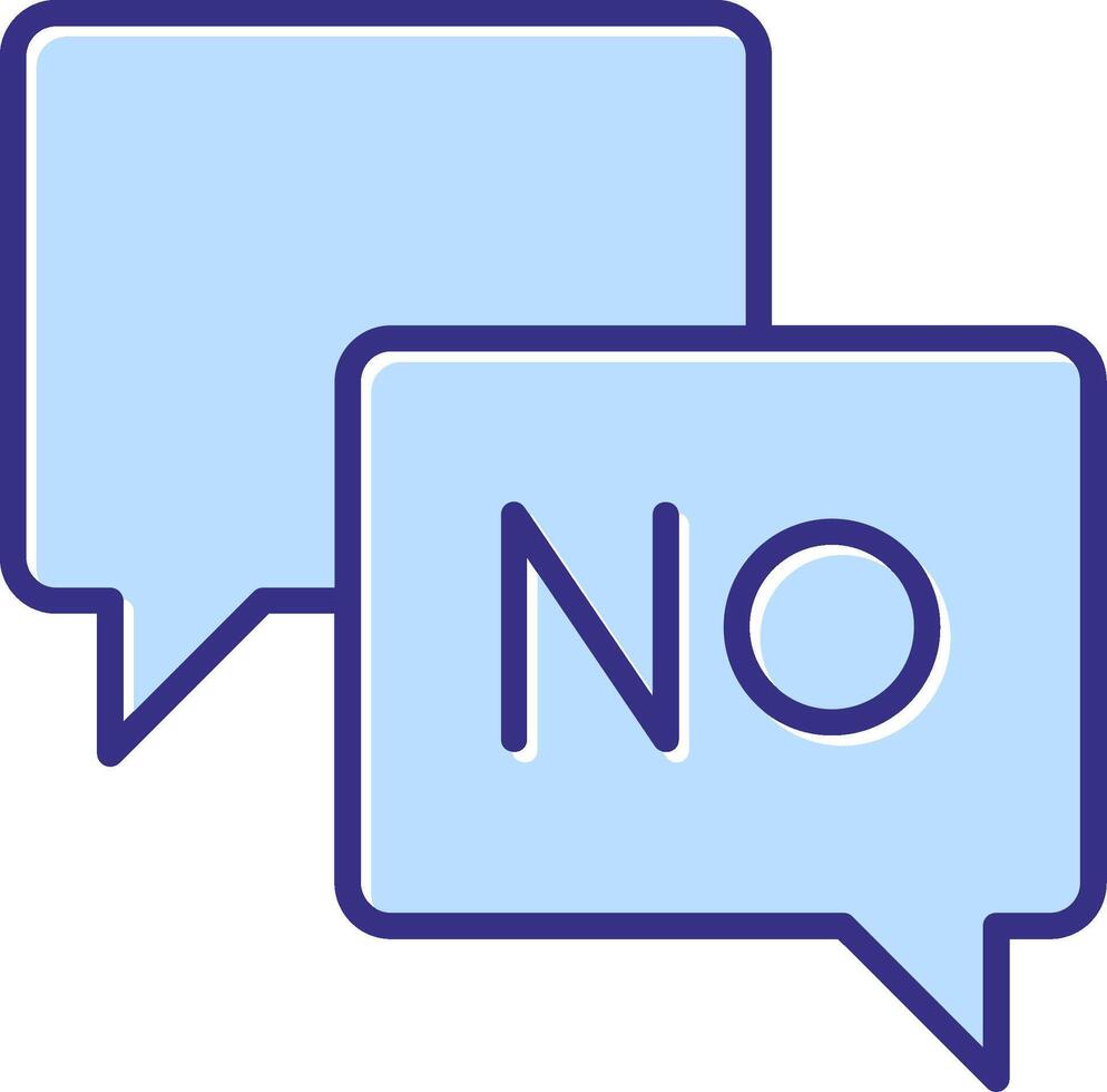 Say No Icon Symbol Art vector