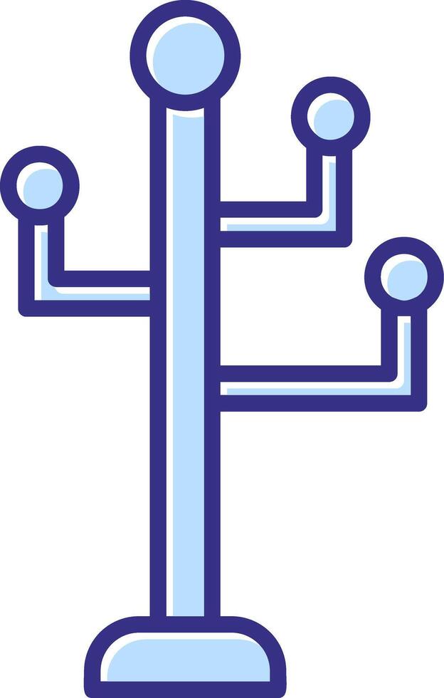 Coat Rack Icon Symbol Art vector