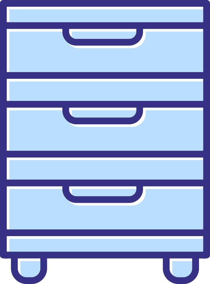 Cabinet Icon Symbol Art vector