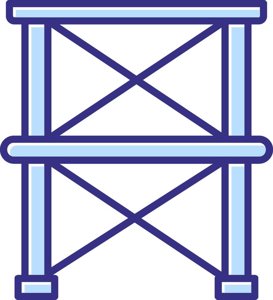 Scaffolding Icon Symbol Art vector