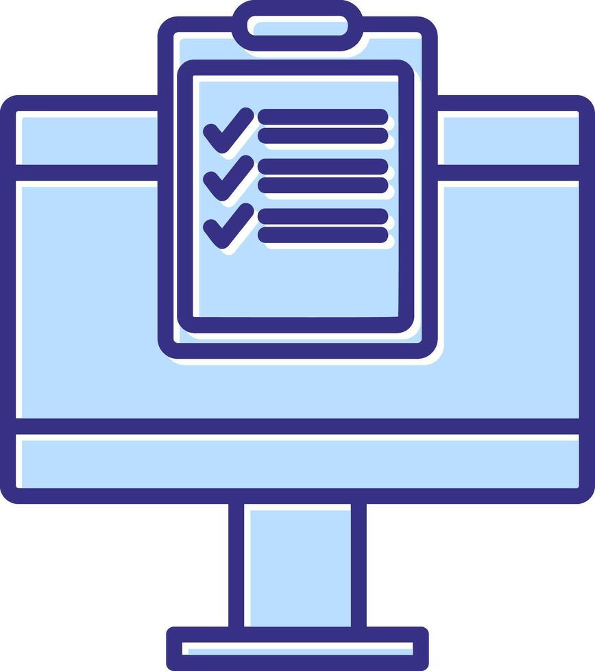 Online Job Icon Symbol Art vector