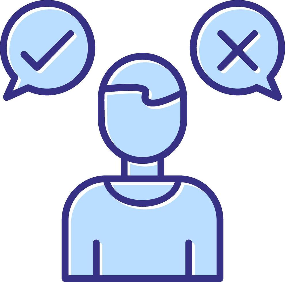 Decision Marker Icon Symbol Art vector