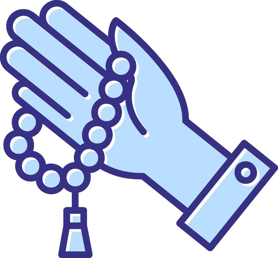 Tasbih Icon Symbol Art vector