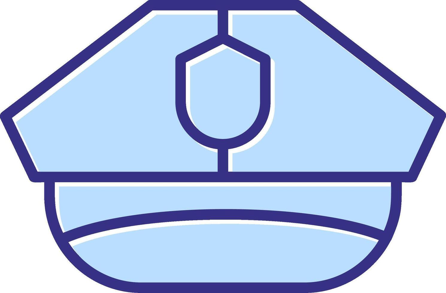 Police Hat Icon Symbol Art vector