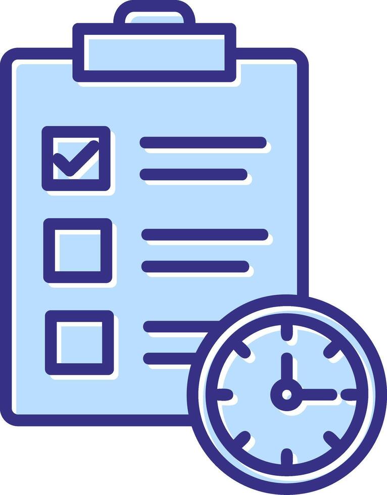 Planning Icon Symbol Art vector