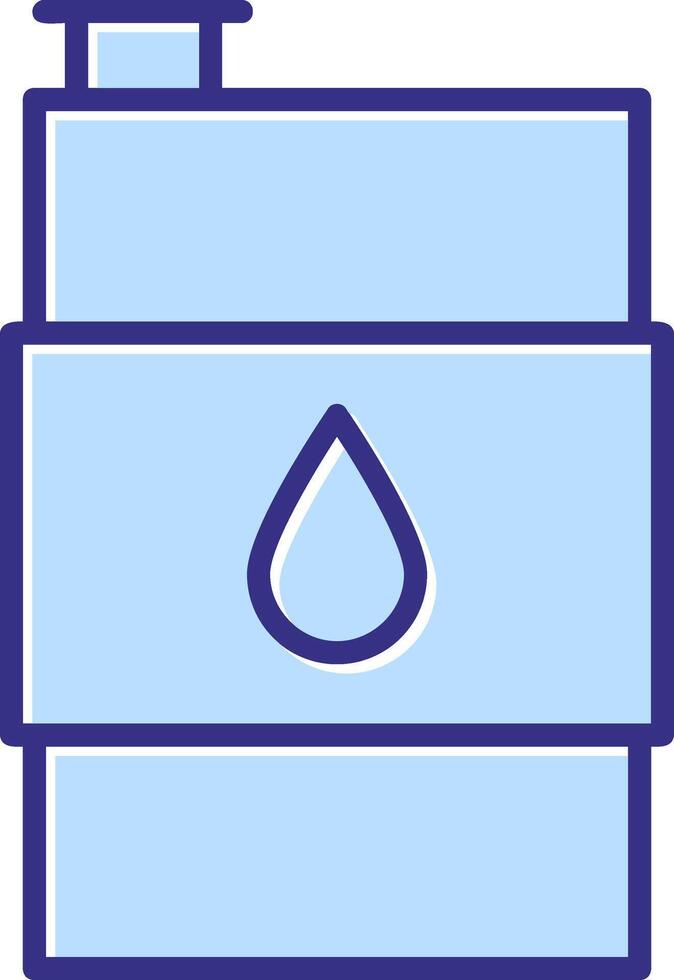 Oil Tank Icon Symbol Art vector