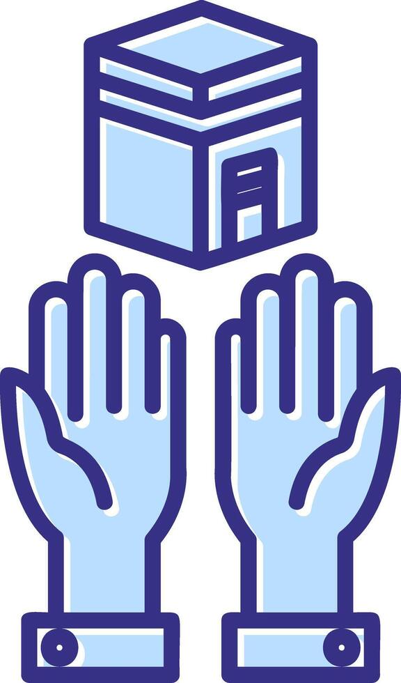 Prayer Icon Symbol Art vector