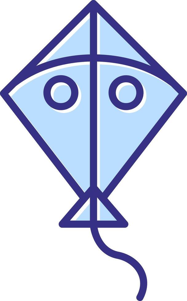 Kite Icon Symbol Art vector