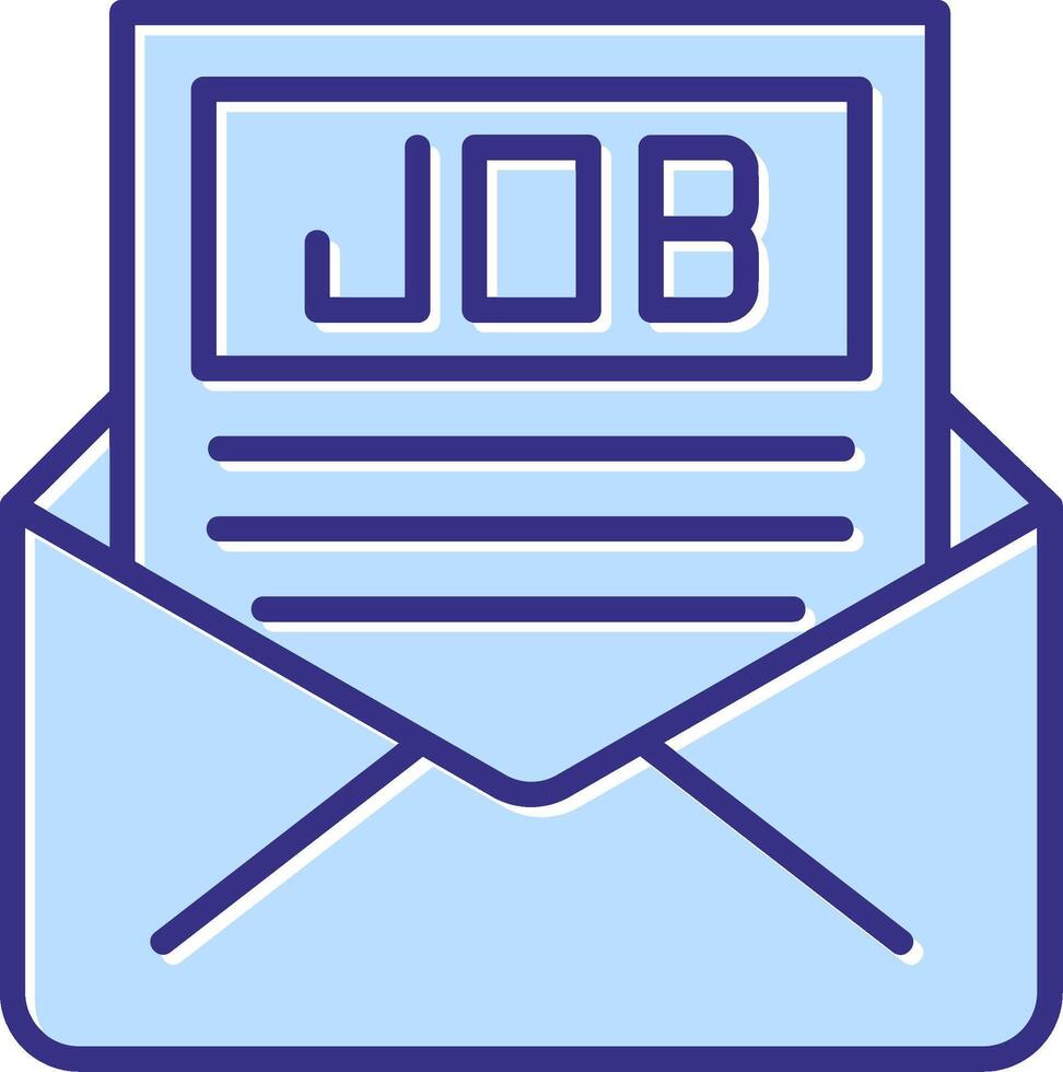 Job Offer Icon Symbol Art vector