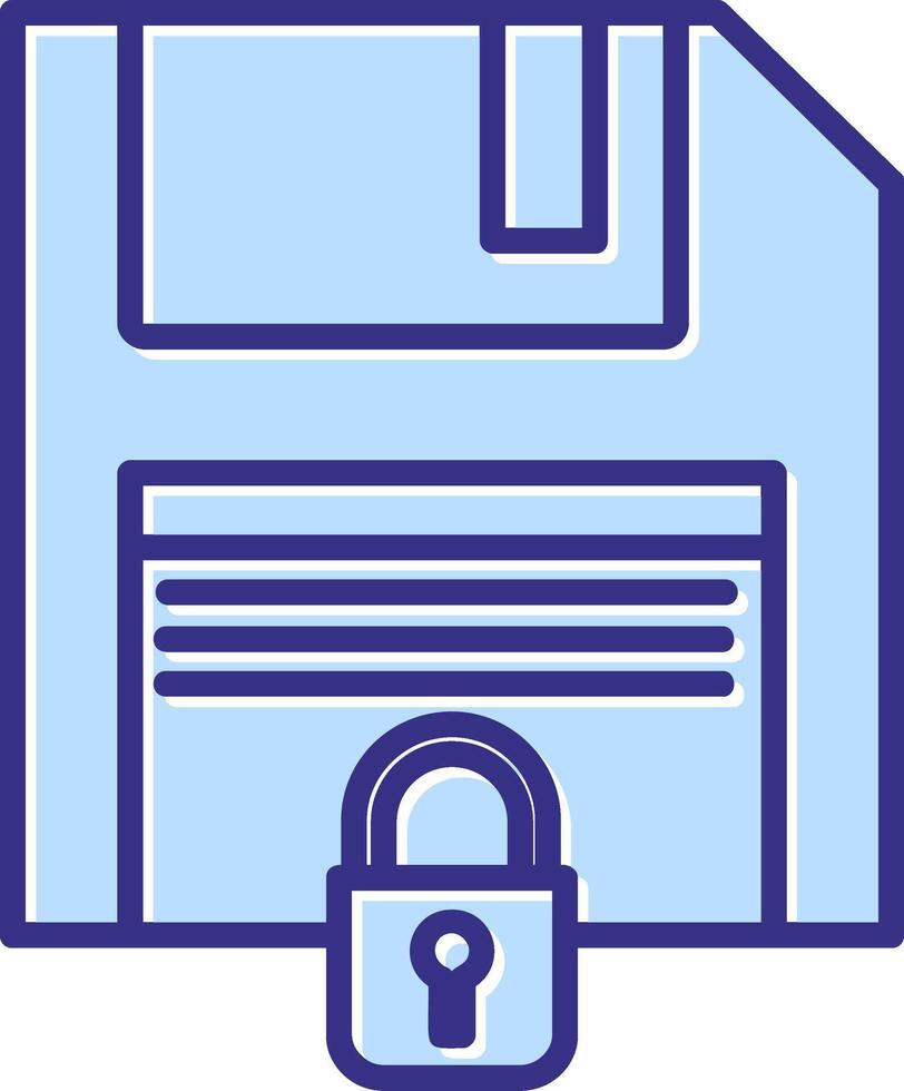 Disk Icon Symbol Art vector