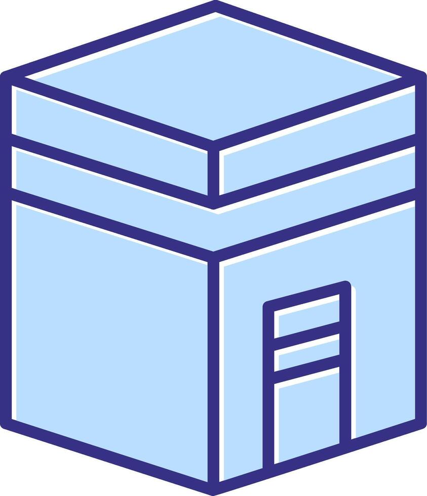 Kaaba Icon Symbol Art vector