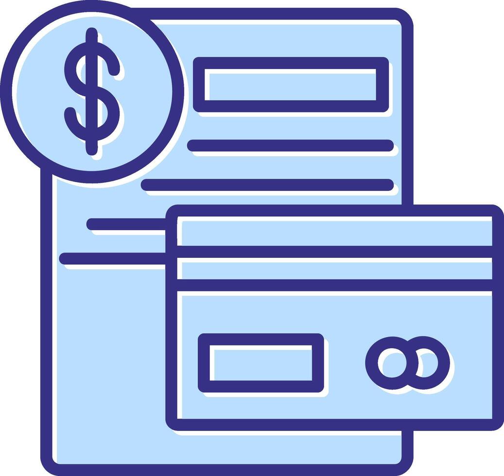 Business Credit Report Icon Symbol Art vector