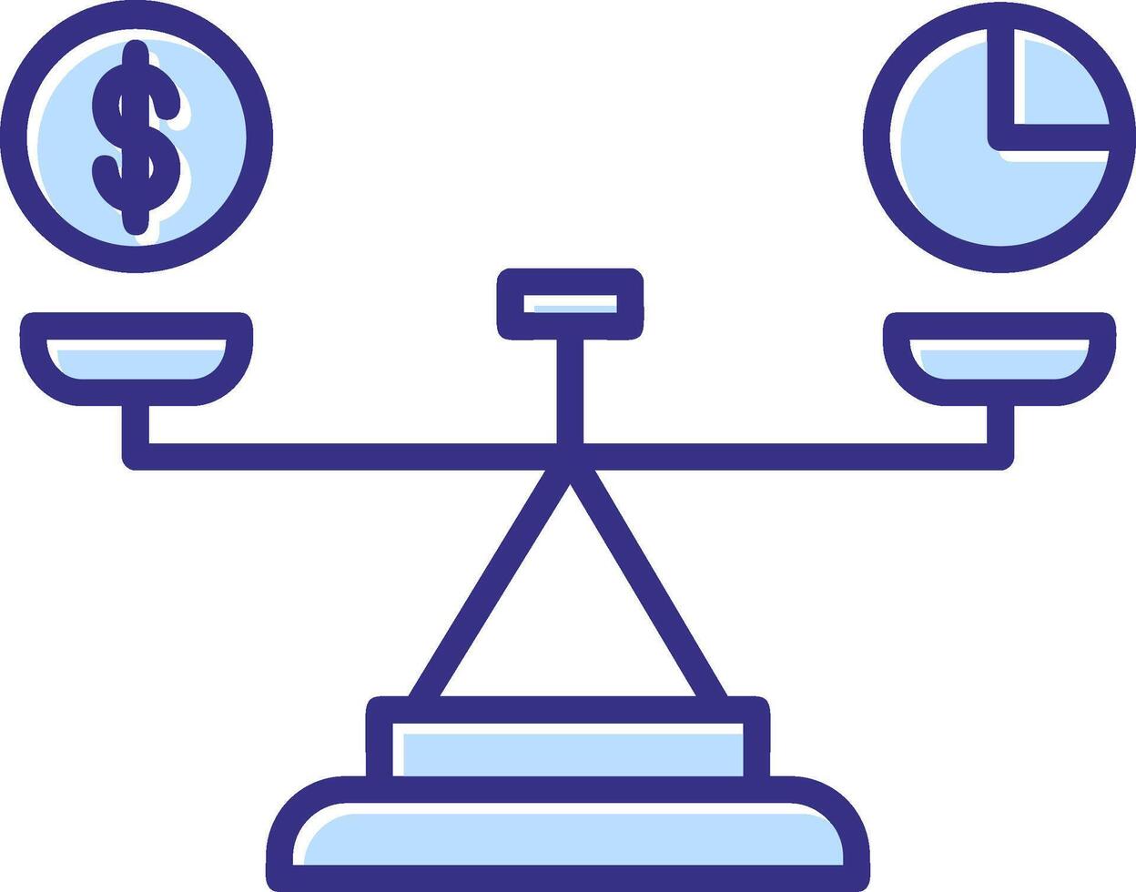 Balance Icon Symbol Art Sign vector