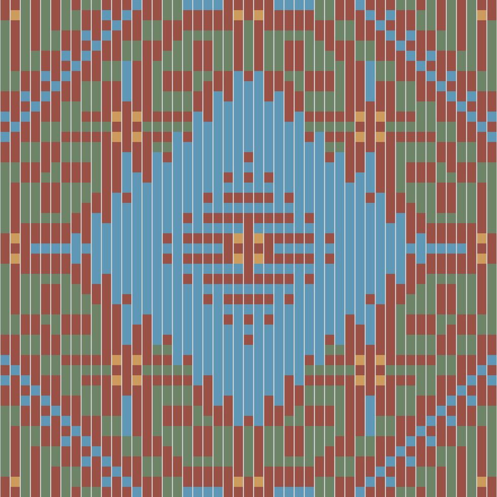 Moroccan Islamic Geometric Patterns Downloadfolk Embroidery, Aztec Geometric Ornament Print. Design for Carpet, Wallpaper, Clothing, Wrapping, Fabric vector