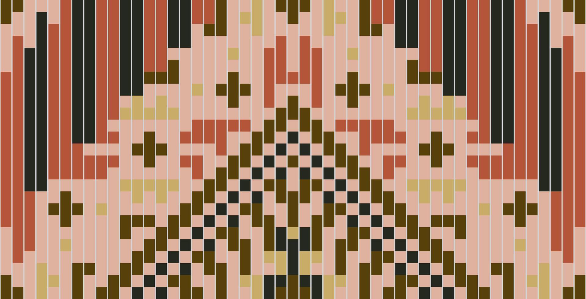 Geometry Korean Traditional Pattern Namefolk Embroidery, Aztec Geometric Ornament Print. Design for Carpet, Wallpaper, Clothing, Wrapping, Fabric vector